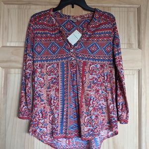 Lucky Brand Boho Shirt